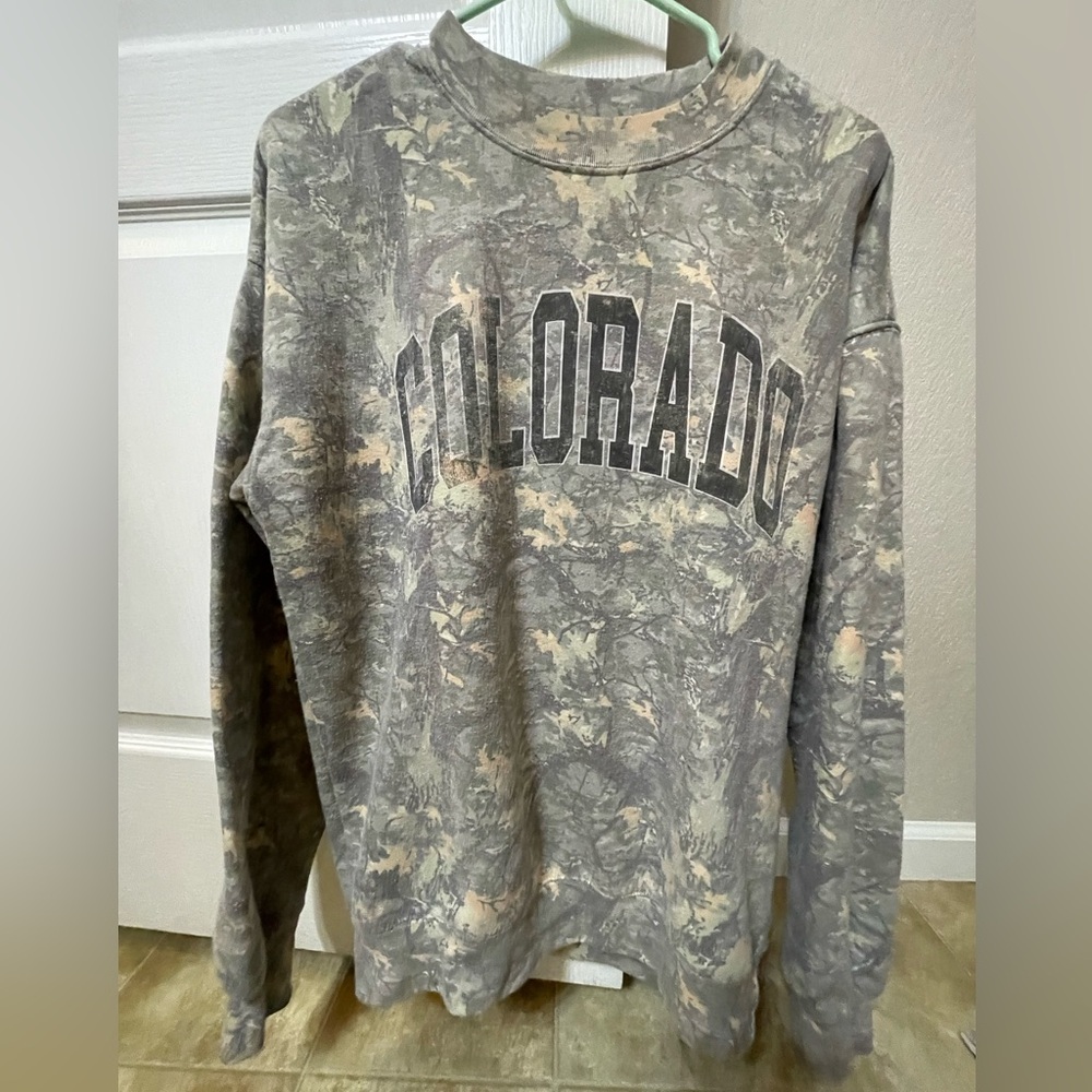 Camouflage Colorado Men's Sweater